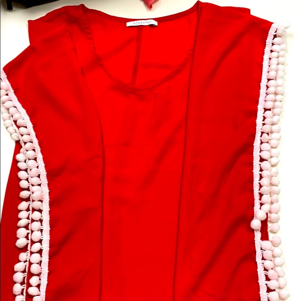 Red coverup